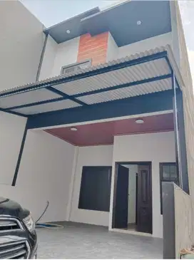 Dijual Rumah baru desain modern di Kramat Jati Jakarta Timur