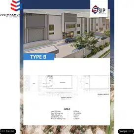 New Warehouse 1,5 Lantai Tipe B di Samara Industrial Park