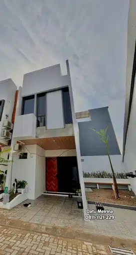 Rumah 2 Lantai hanya 5 Menit ke Stasiun Depok DP 0 Free Biaya