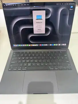 MBP M3 Pro 18/512GB Space Black Resmi