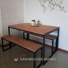 Jual Meja Kursi Cafe, Set Meja Kursi Serbaguna Sawargi Kreasindo