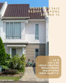 JUAL RUMAH SIAP HUNI DI NAPOLI VILLAGE PARAMOUNT GADING SERPONG