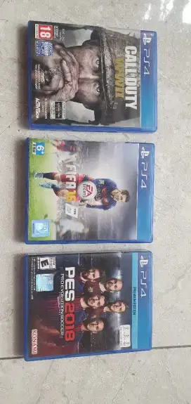 BD Ps4 ada 3 biji dijual semua