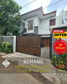 MINIMALIS  MODERN  HOUSE  KEMANG JAKSEL