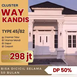 Cluster Minimalis 2 Kamar Tidut di Lokasi Strategis Way Kandis, Balam