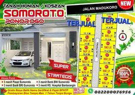 TANAH STRATEGIS DEKAT PASAR SUMOROTO