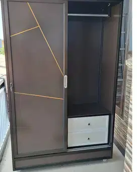 Lemari Pakaian Almini/Lemari Pakaian Minimalis/Custom Furniture
