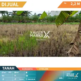 Dijual Tanah Strategis Siap Bangun di Citraland Surabaya