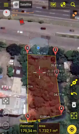 Harga Di Bawah NJOP! 34.2M Tanah Komersial Jakarta Timur Utara 1900m