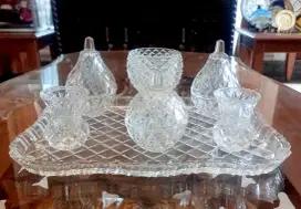 Cepuk Kristal Set Jadul
