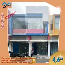 DIJUAL MURAH RUKO GANDENG DEPAN BELAKANG 2 LANTAI CITRA GARDEN CITY 6