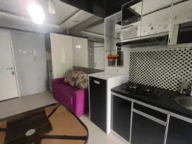 Sewa apartemen 2 kamar furnise tower D apartemen bassura city
