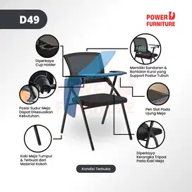 [HEMAT] PowerD Kursi Lipat Kuliah D49 - kursi kuliah | kursi lipat kul