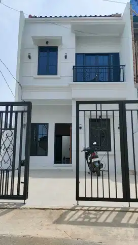 Rumah baru dijual muncul cipayung jakarta timur siap huni shm
