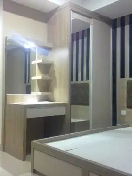 APARTEMENT GRAND SUNGKONO LAGOON FURNISHED VIEW KOLAM