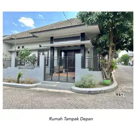 Rumah siap huni area bunga kalpataru dkt bunga dewandaru merak coklat