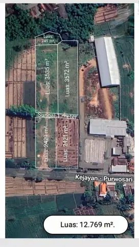 Dijual Lahan Industri Gejayan Pasuruan