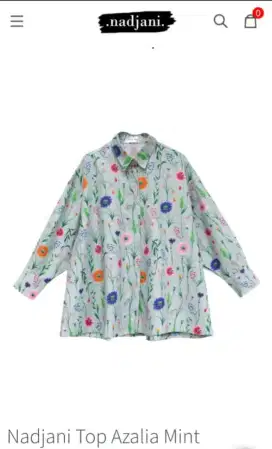 Baju Nadjani Azalia Mint
