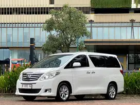 TOYOTA ALPHARD G 2.4 AT 2014 PUTIH BERGARANSI