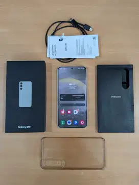 Samsung S24 plus 12/256 marble gray fullset resmi SEIN