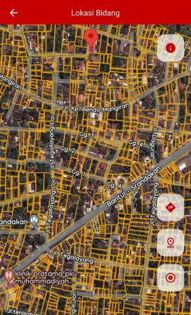 TANAH  STRATEGIS DEKAT PASAR MANGIRAN