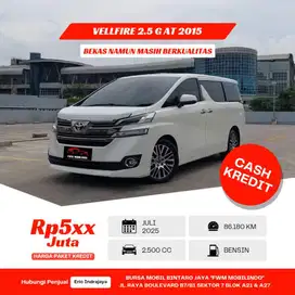 Toyota Vellfire 2.5 G AT 2015