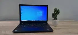 Laptop Lenovo Thinkpad T480 core i5 gen 8 mulus free tas cantik