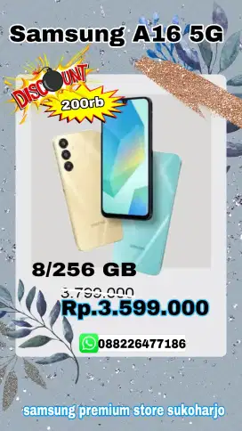 samsung A16 5G 8/256GB