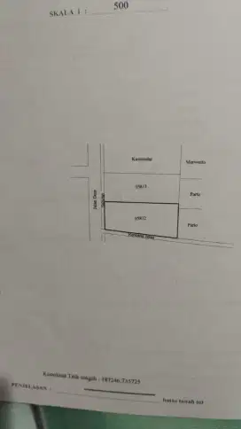 Tanah strategis di Pemalang kota