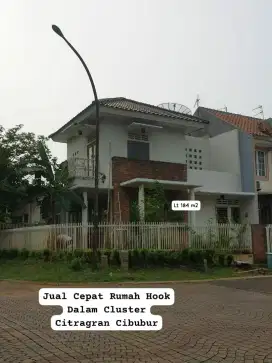 Rumah Hook Citragran harga dibawah pasaran Semi Furnised
