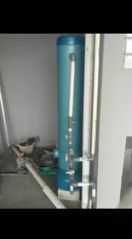 Filter untuk penjernih air PVC 8inc Tinggi 135cm