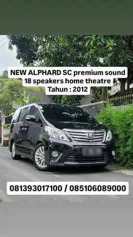 NEW ALPHARD SC premium sound, th 2012