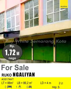 DIJUAL RUKO DI NGALIYAN A3317