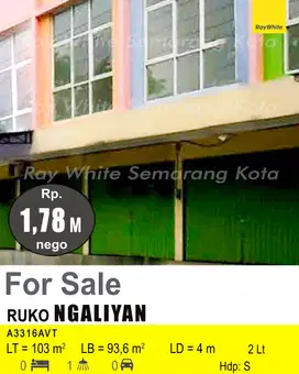 DIJUAL RUKO DI NGALIYAN A3316