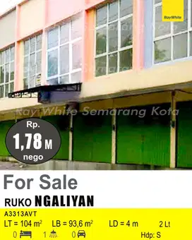 DIJUAL RUKO DI NGALIYAN A3313