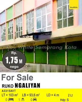 DIJUAL RUKO DI NGALIYAN A3315