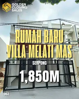 DIJUAL RUMAH BARU DENGAN DESIGN MEWAH DAN SIAP HUNI