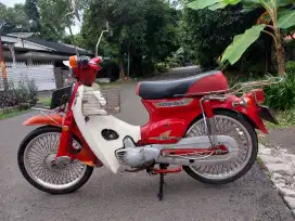 Honda c70 tahun 1980 plat B ori no basic