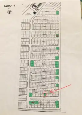 Dijual Tanah di Perumahan Citraland