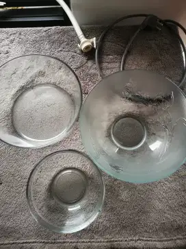 MANGKOK BESAR KECIL KACA