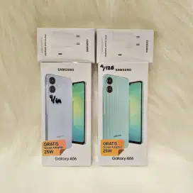 Samsung A06 4/128Gb 4/64Gb New Baru Murah Garansi Resmi 1 Tahun