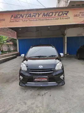 Toyota Agya S TRD 1.0 LCGC Automatic 2015 Hitam Terawat Bagus Murah OK