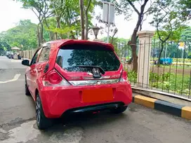 HONDA BRIO 2018 Merah 1.2 E AT Mulus Full Original Jarang Pakai