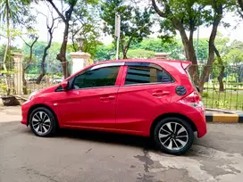 HONDA BRIO 2018 Merah 1.2 E AT Mulus Full Original Jarang Pakai