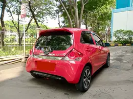 HONDA BRIO 2018 Merah 1.2 E AT Mulus Full Original Jarang Pakai