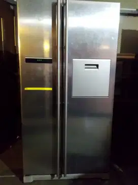 Kulkas Side By Side Mewah Samsung Semi Inverter + Minibar