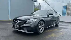 Mercedes benz C300 amg line eq boost facelift 2020 black c300 2021 amg