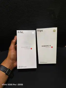 Xiaomi 15 12/512GB New Garansi Resmi