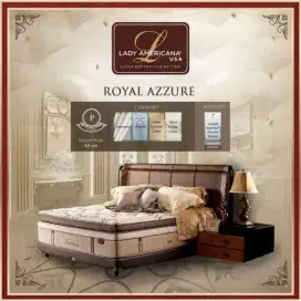 Kasur Lady Americana Royal Azurre 160 New Ex Display Bergaransi
