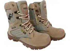 Sepatu Delta Boots Tinggi Ujung Besi Sepatu Proyek Touring